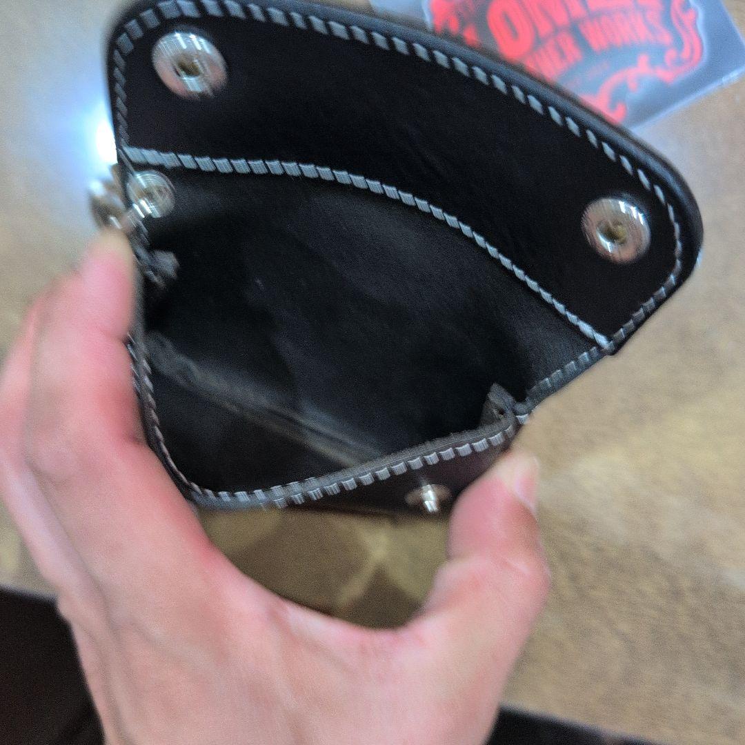 Lomen Leather Works 黒ミニ財布