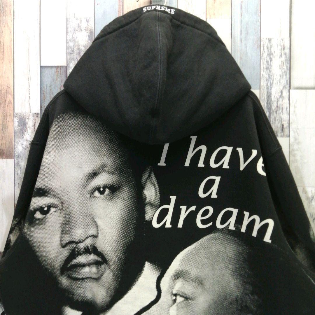 Supreme　シュプリーム　パーカー　キング牧師　総柄