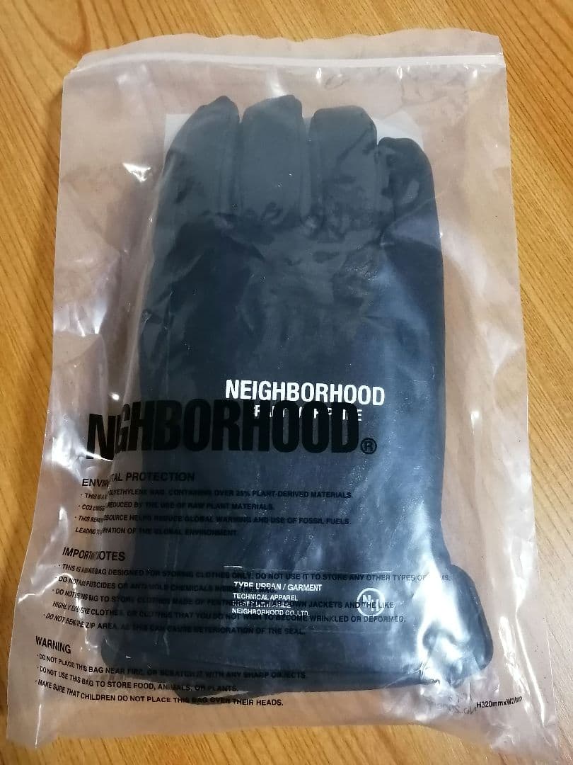 小物 NEIGHBORHOOD Leather Boa Groves BLACK