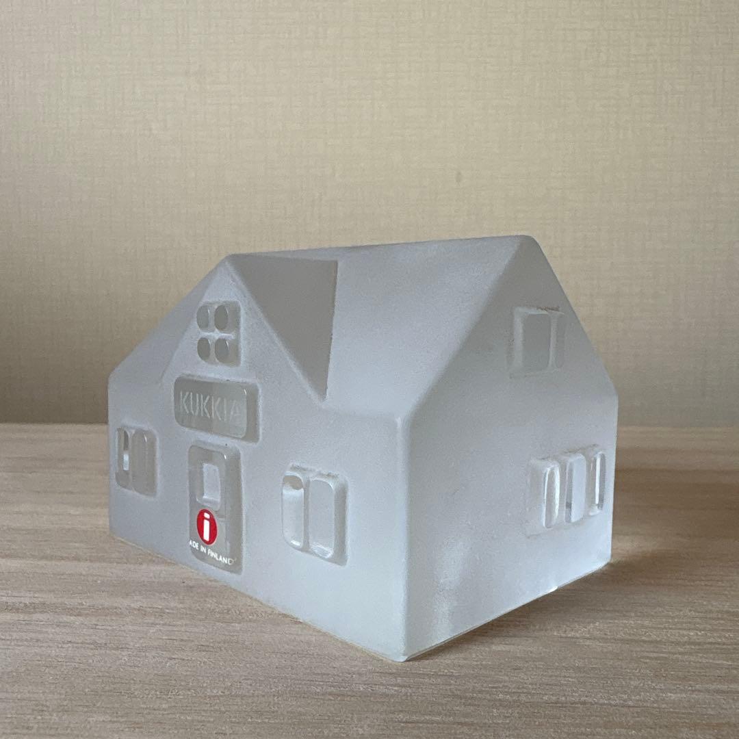 イッタラ　ハウス　ヴィンテージ　ヨルマ・ヴェノラ　KUKKIA ガラス製　置物