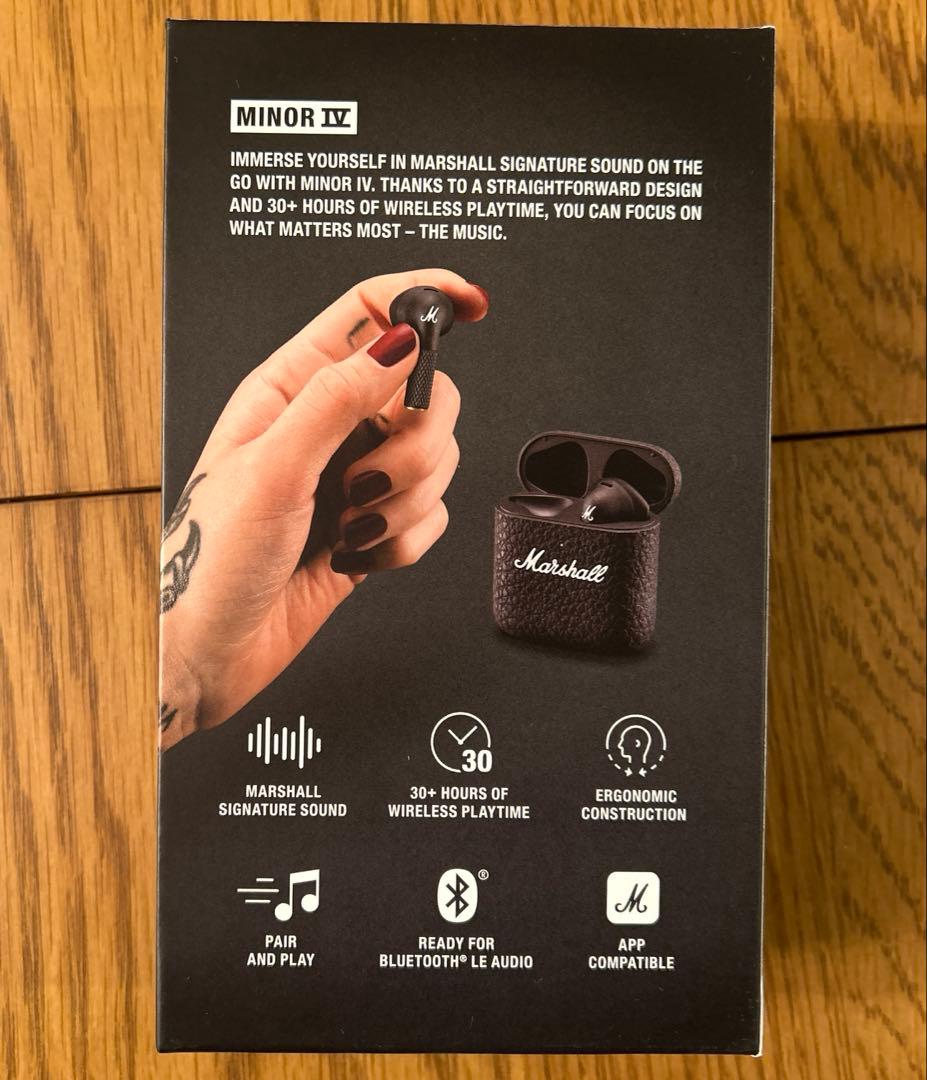 Marshall Minor IV ワイヤレスイヤホン