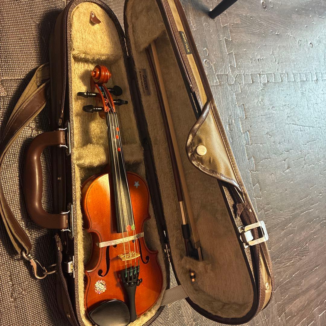 ヴァオリン　バイオリン　1/16 SUZUKI スズキ　ケース付き