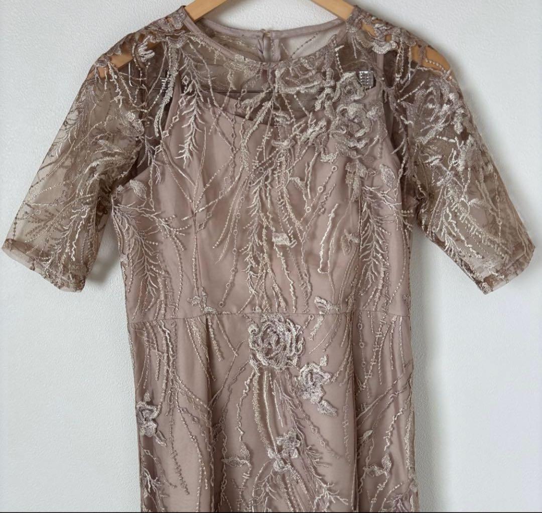 niana パーティドレス　お呼ばれドレス　ベロアリボンセット