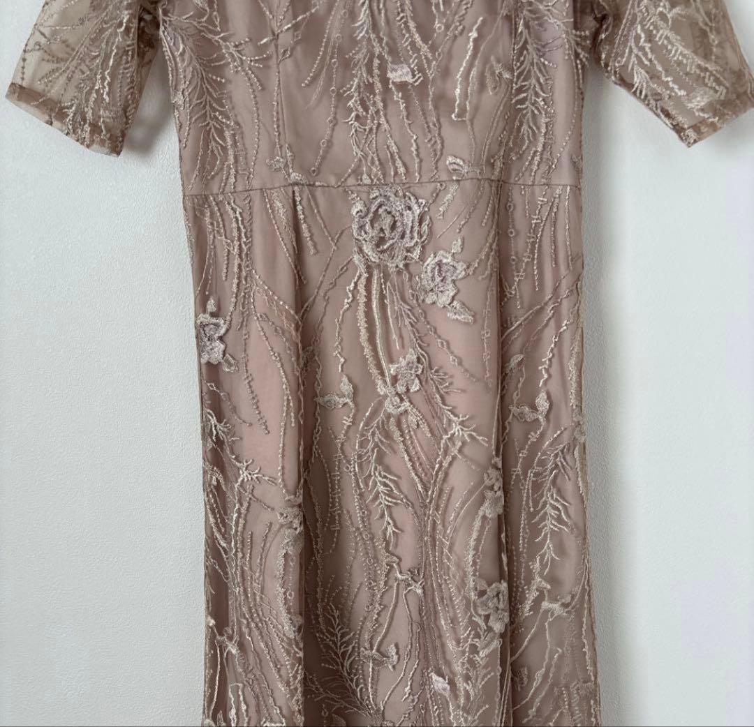 niana パーティドレス　お呼ばれドレス　ベロアリボンセット