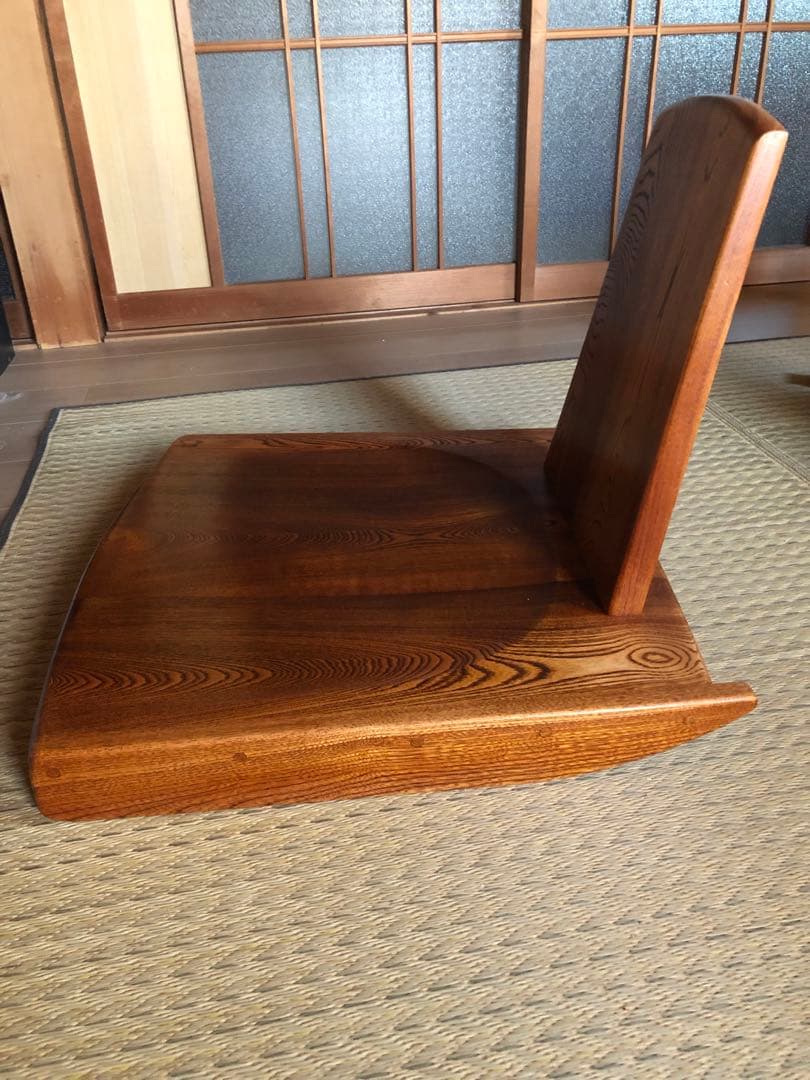 純木家具座椅子　鍋島段通セット