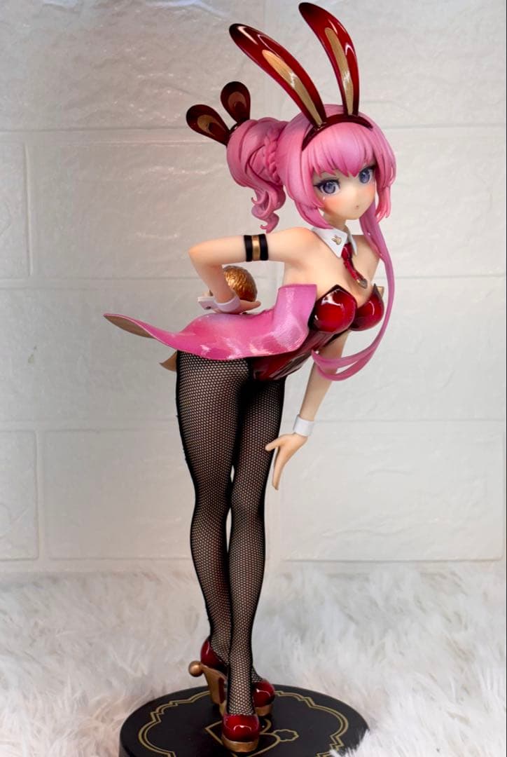 ち*こ様 初音ミク　巡音ルカ　フィギュア　リペイント　バニーver ゴールドパー