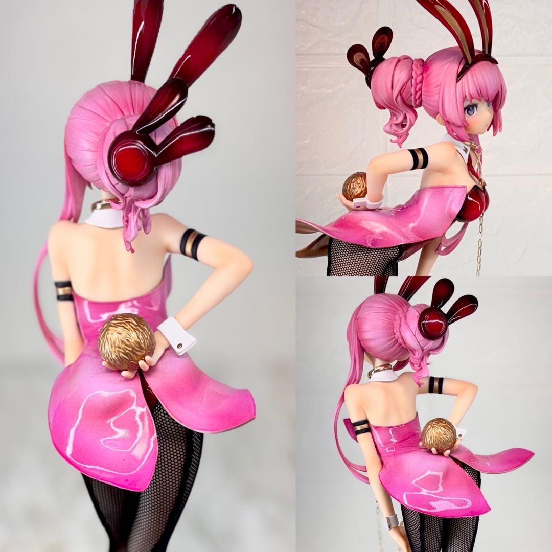 ち*こ様 初音ミク　巡音ルカ　フィギュア　リペイント　バニーver ゴールドパー