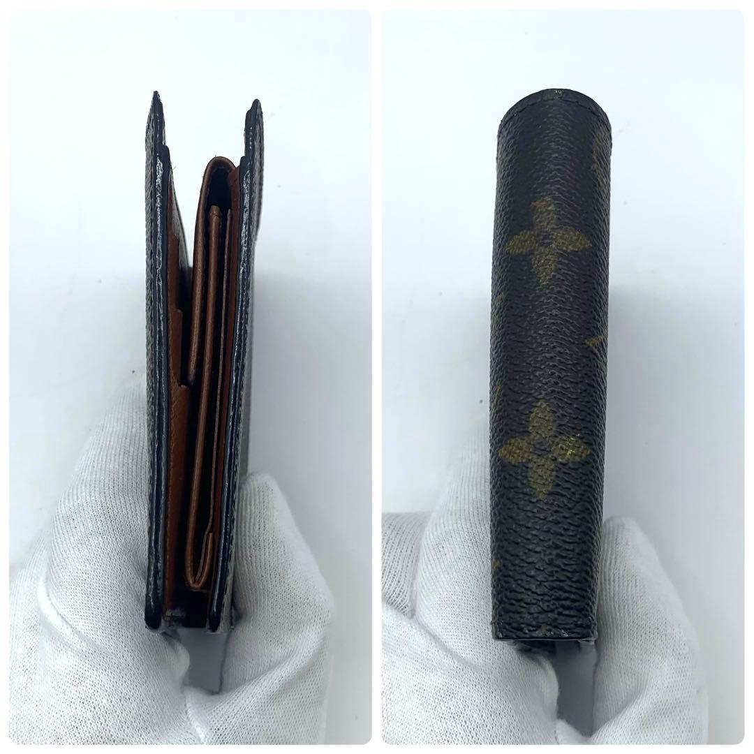 ルイヴィトン 二つ折り財布 ポルトフォイユ マルコ モノグラム コンパクト財布