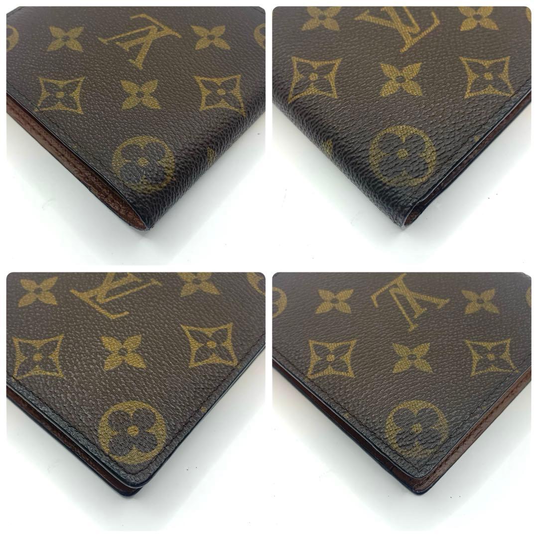 ルイヴィトン 二つ折り財布 ポルトフォイユ マルコ モノグラム コンパクト財布