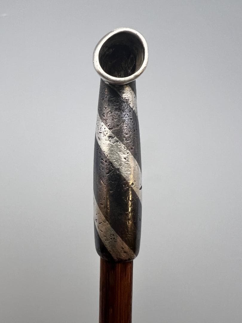 銀製　煙管　キセル　銀細工　アンティーク　重量約39g