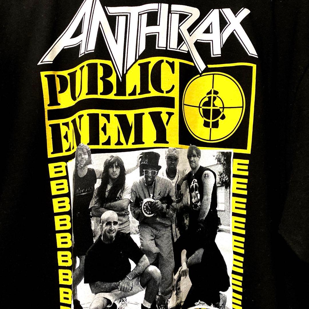 ANTHRAX PUBLICENEMY Tシャツ XXL