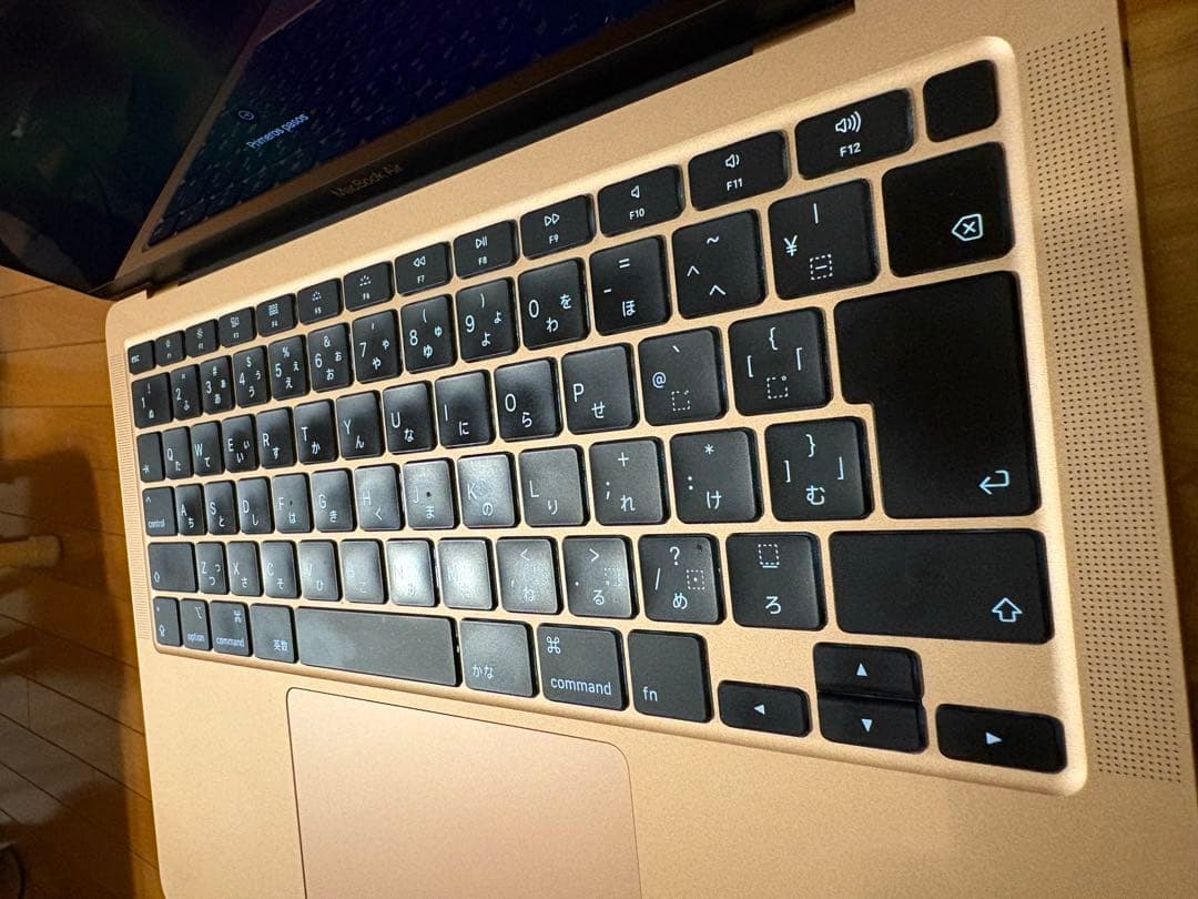 【美品/箱付き】MacBook Air 13-inch 2020 Gold