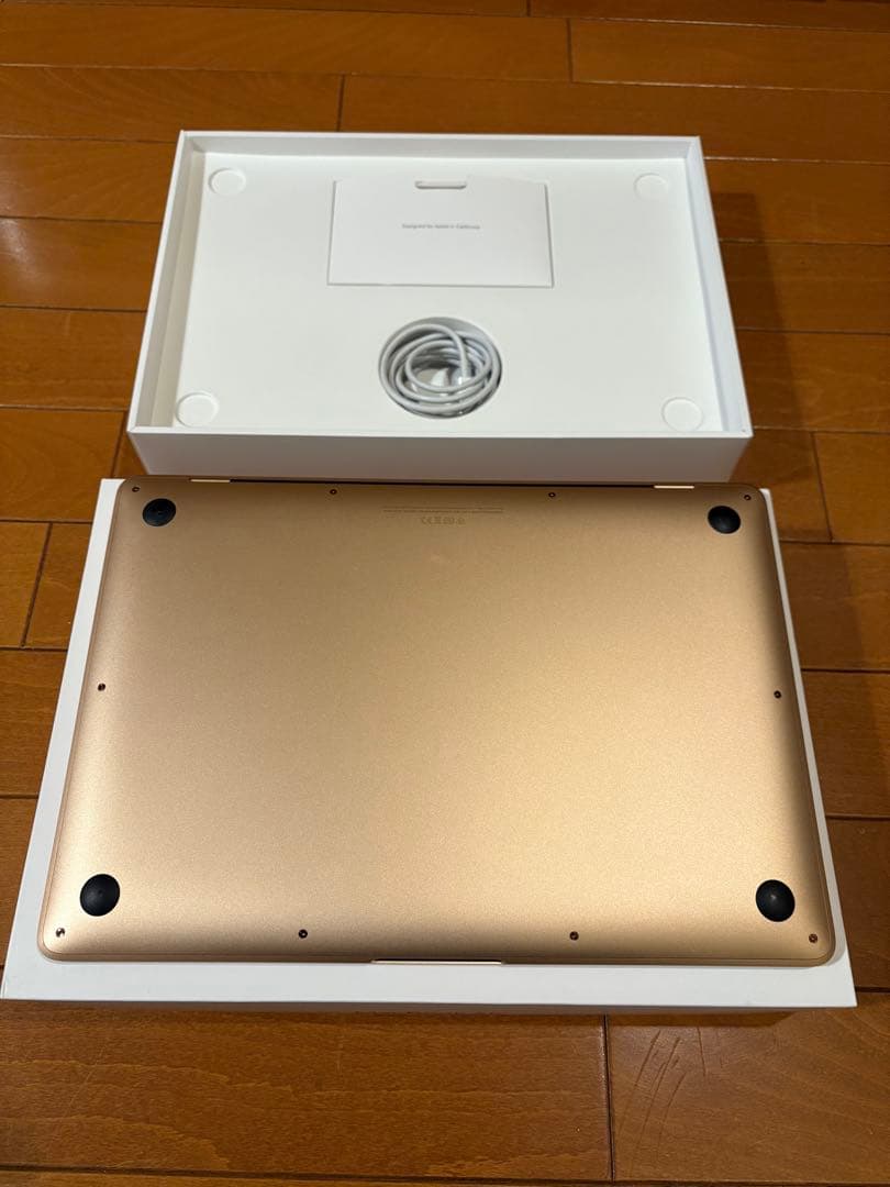 【美品/箱付き】MacBook Air 13-inch 2020 Gold