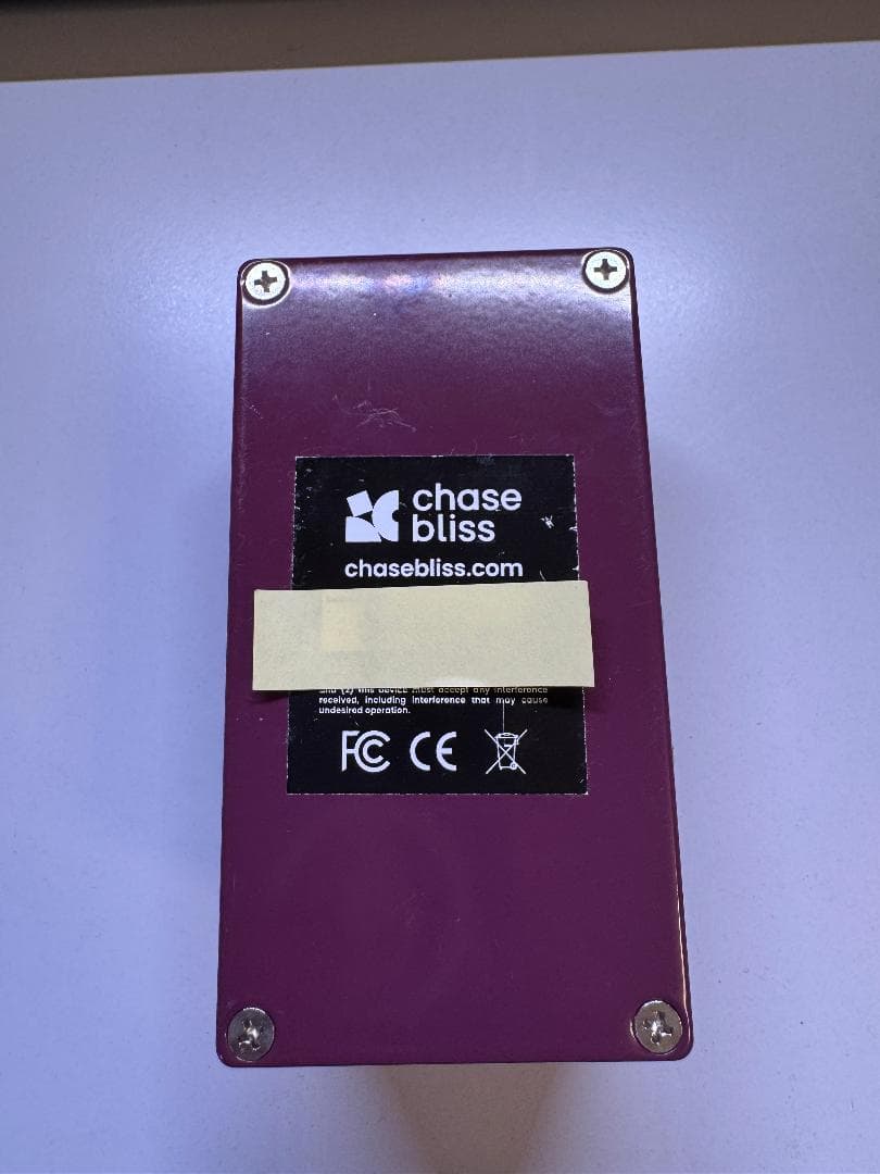 Chase Bliss Brothers AM 美品 ほぼ新品 箱、保証書付き