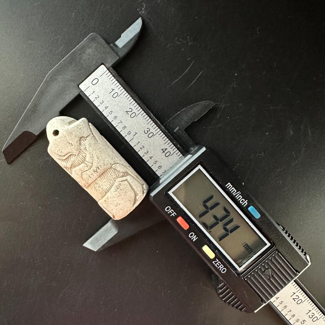 円筒印章 古代メソポタミア文明 自然の調和 スタンプ パワーストーン 1493