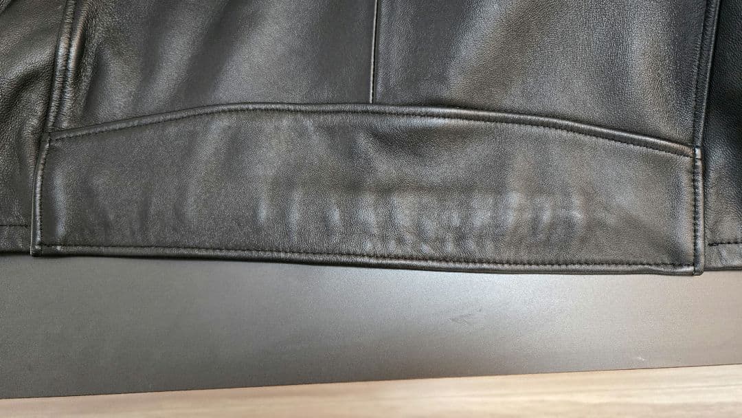 アーバンリサーチ　UKラムレザーシングルライダース