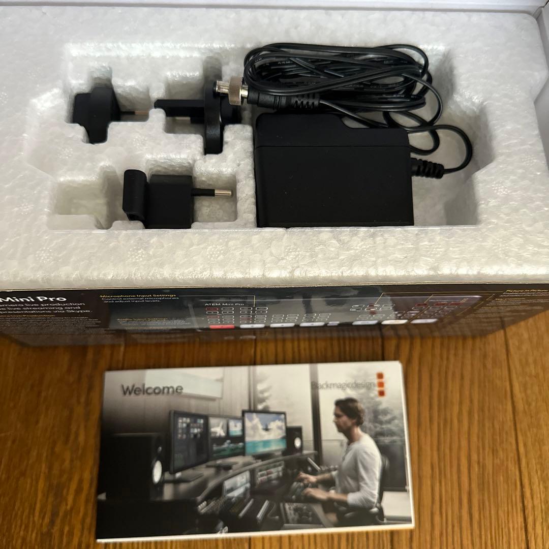 送料無料！Blackmagic ATEM Mini Pro 専用ケース付き