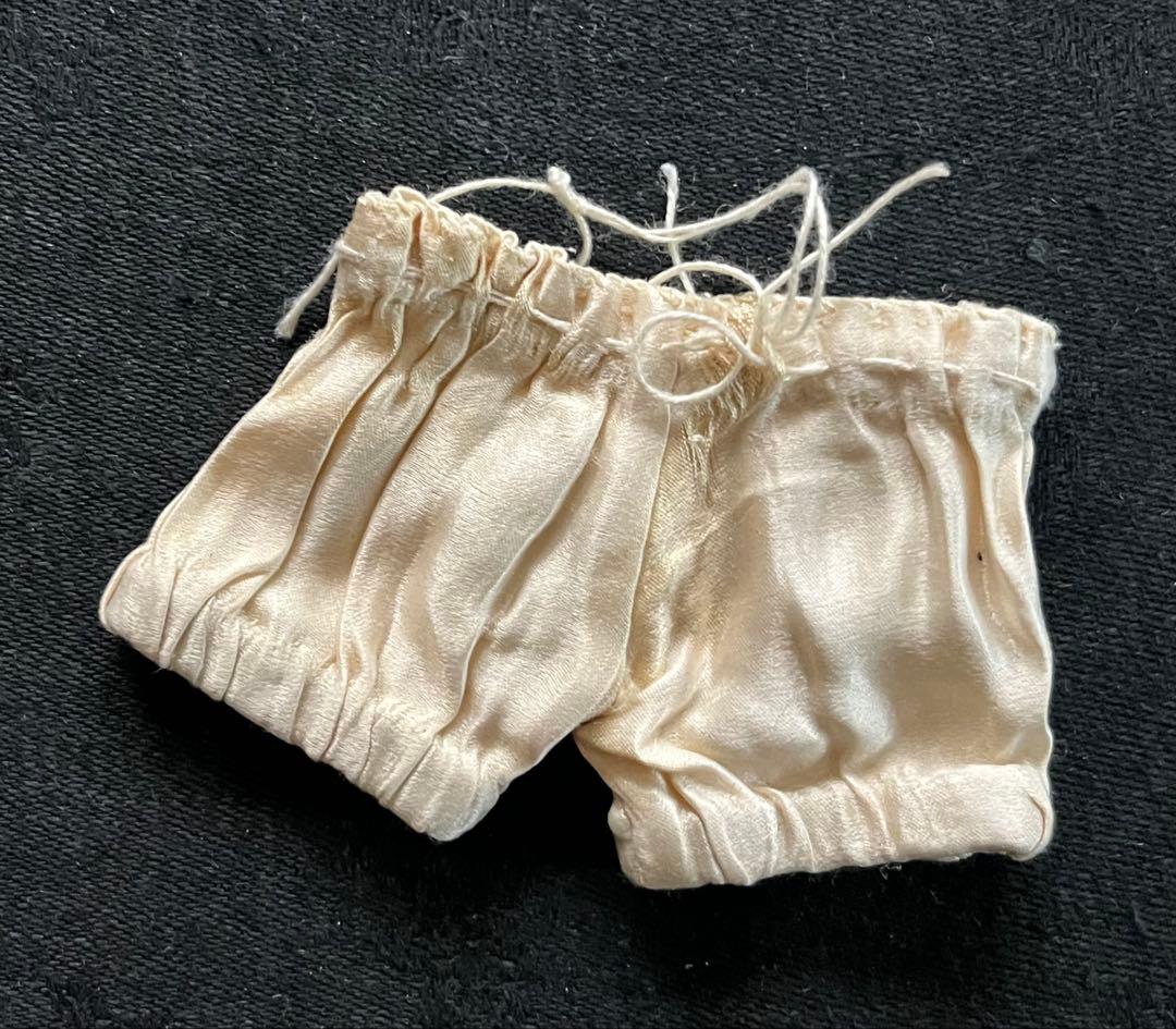 アンティークフランスフレンチビスクドール小さなドール用ドレスセットミニョネット