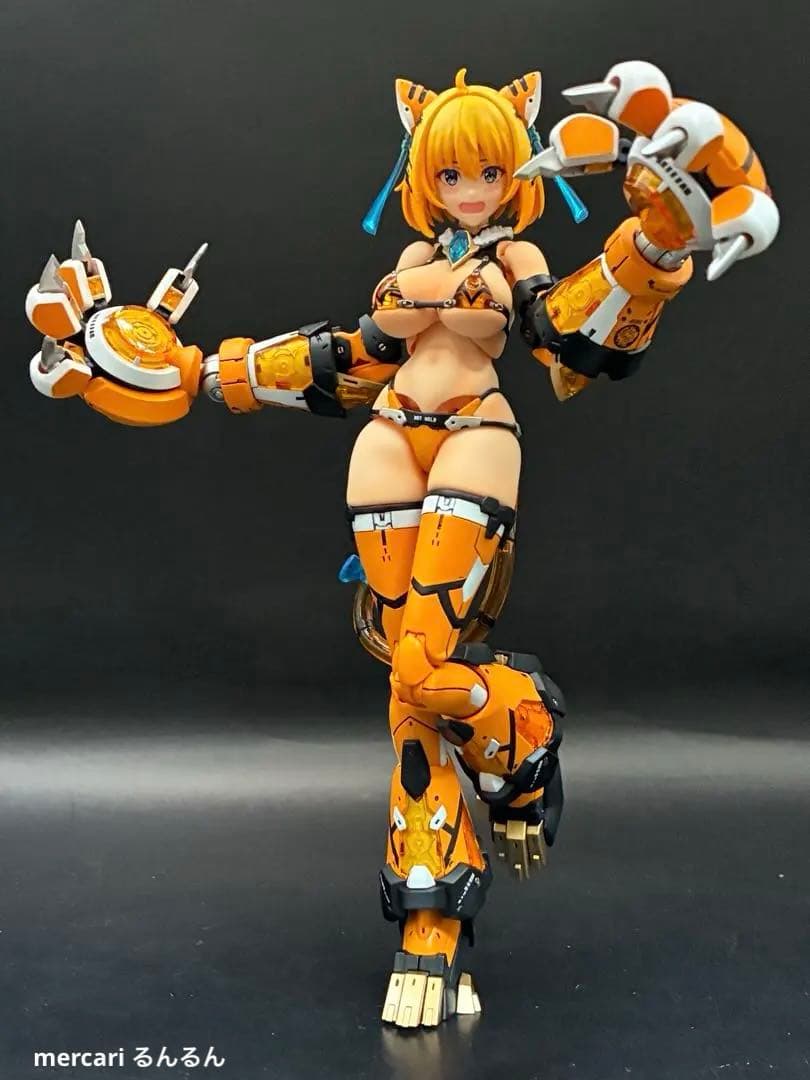 PLAMAX ソフィア・F・シャーリング 虎アーマーver全塗装完成品