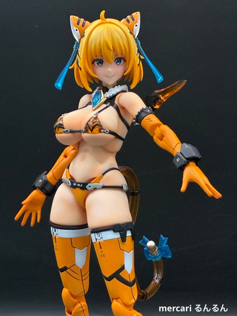 PLAMAX ソフィア・F・シャーリング 虎アーマーver全塗装完成品