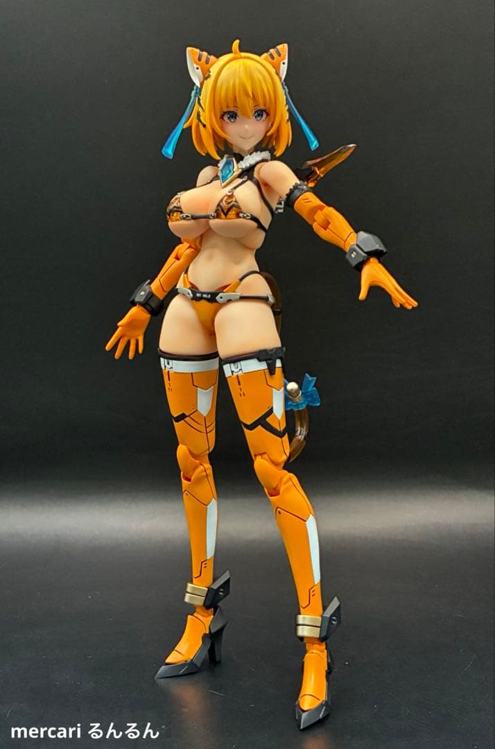 PLAMAX ソフィア・F・シャーリング 虎アーマーver全塗装完成品