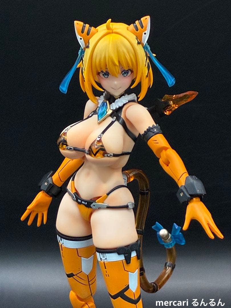 PLAMAX ソフィア・F・シャーリング 虎アーマーver全塗装完成品