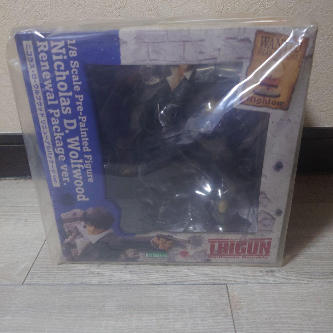 トライガン フィギュア ニコラス・D・ウルフウッド リニューアルパッケージVer