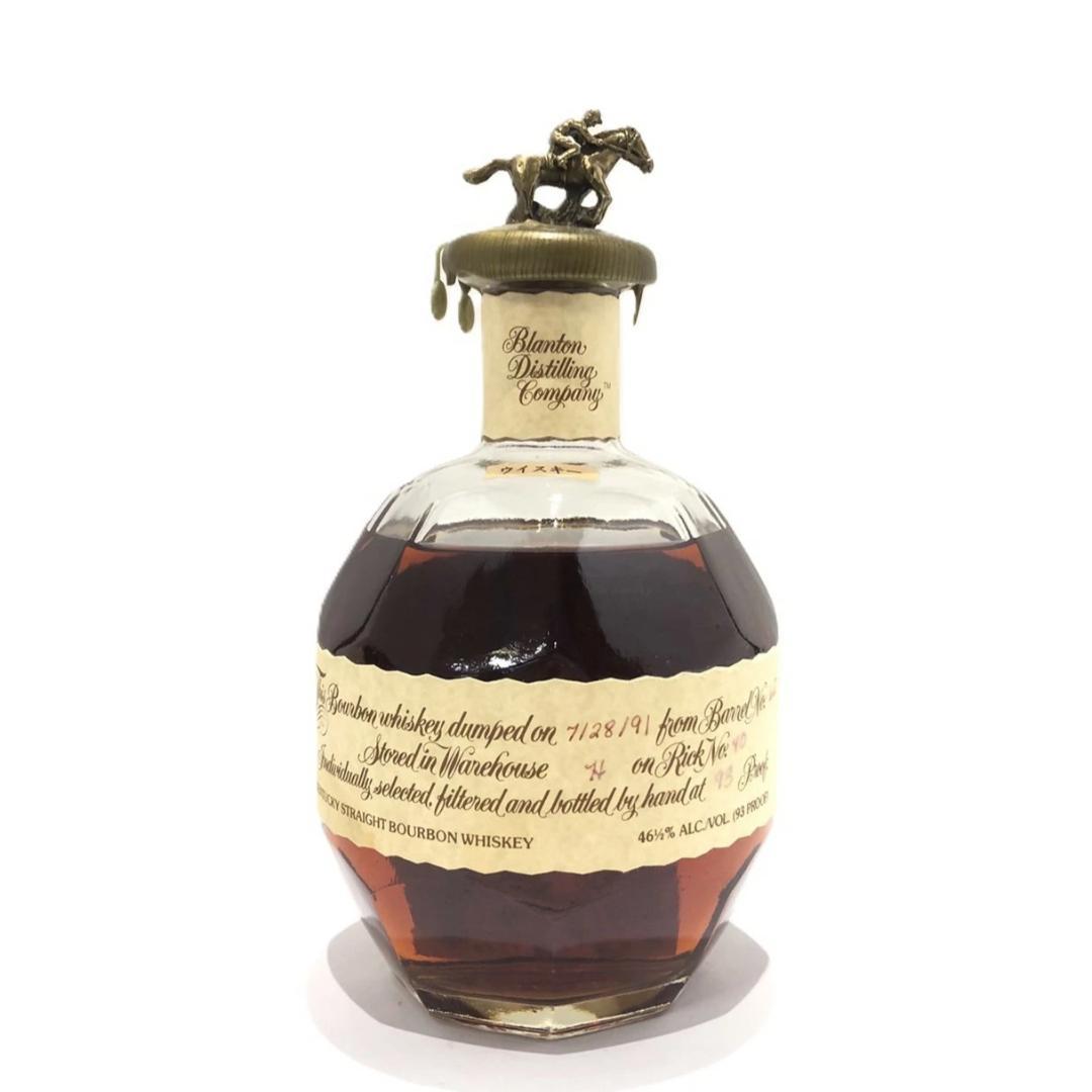 オールドボトル ブラントン 7/28/91 キャップにヒビ割れ有り