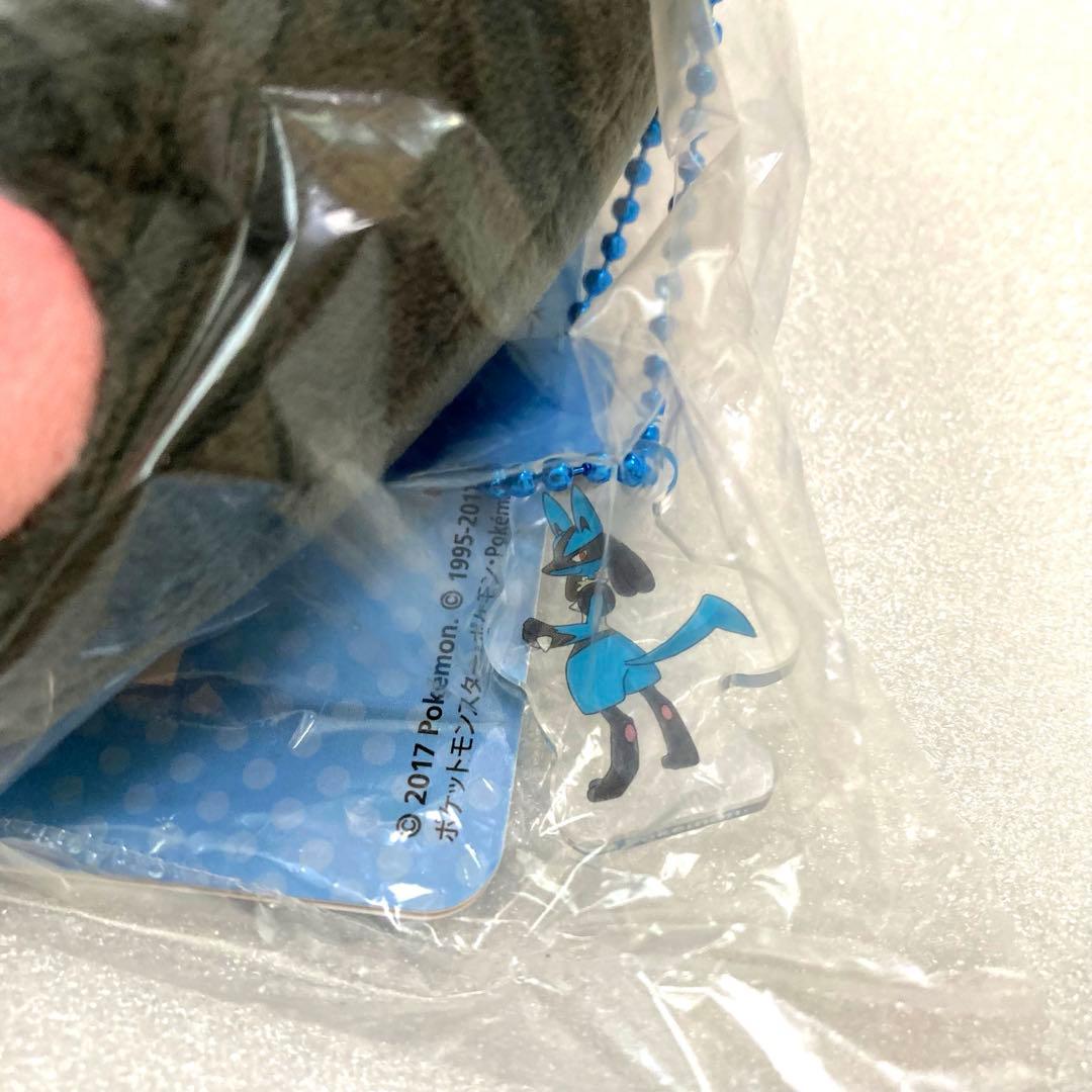 ポケモンセンター ルカリオ にくきゅうマスコット ぬいぐるみ キーホルダー