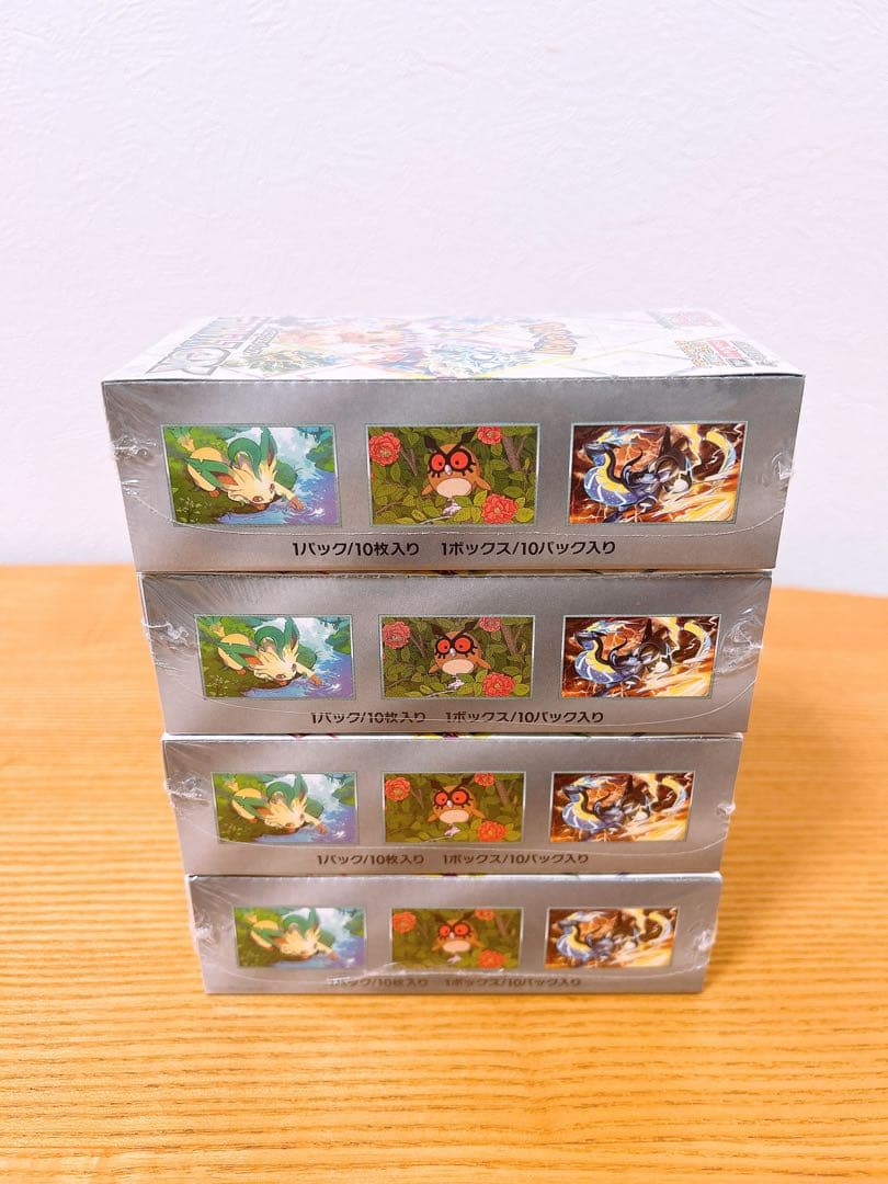 ポケモンカード　テラスタルフェスex 【シュリンク付き】　4Box