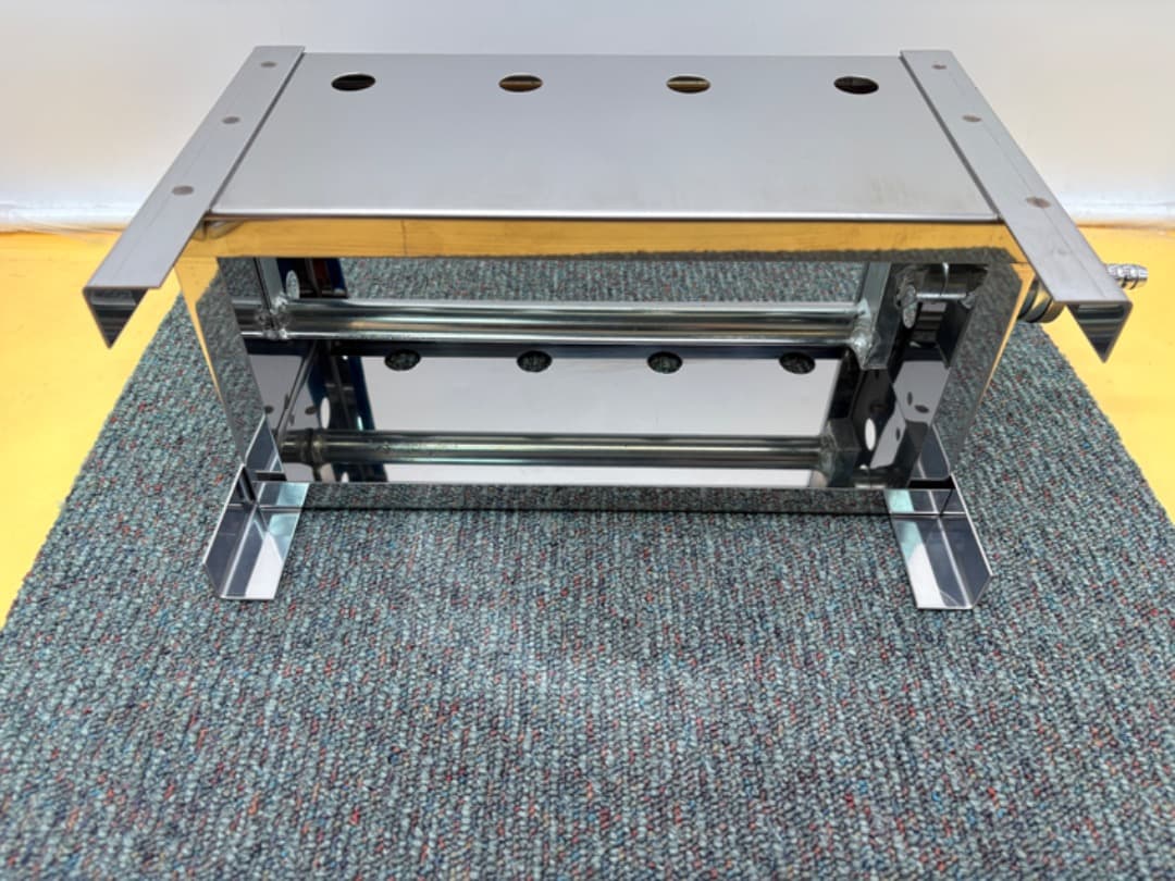 【新品】 明石焼機　たこ焼き機　銅製　ガス式　10穴用　f923