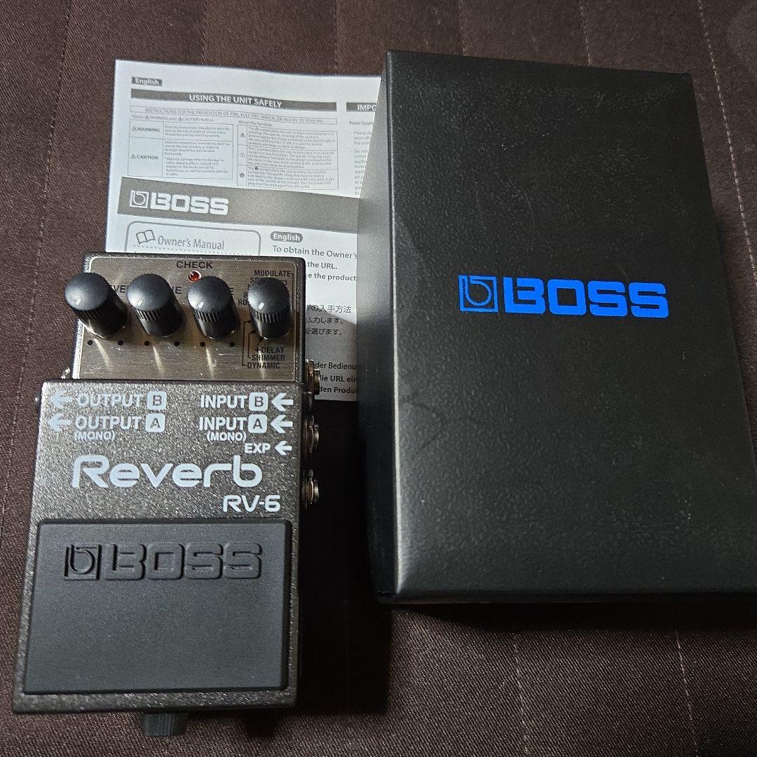 s*o様 BOSS RV-6 Reverb リバーブ ディレイ シマーリバーブ