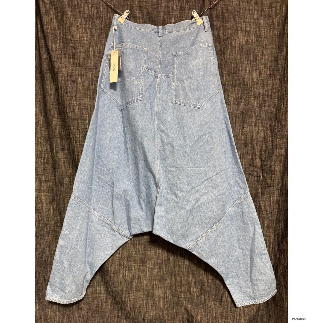 定価62700円 23SS sulvam サルエルデニムパンツ　S ジーンズ