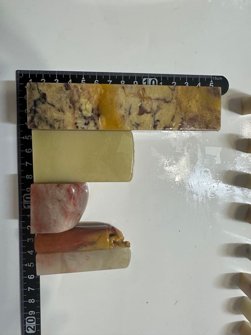 訳あり品　篆刻　印材　印石　まとめ　書道　落款　遊印　　ヒビ　使用済みなどなど