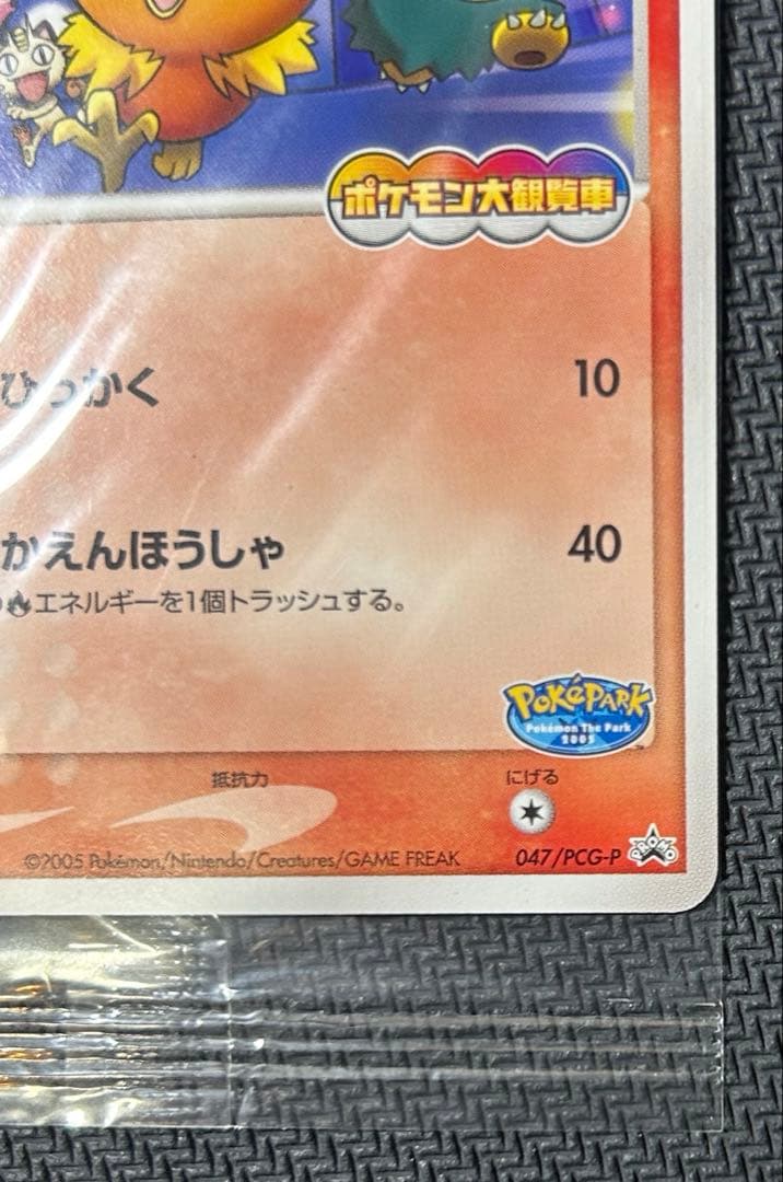 【未開封】ポケモンカードゲーム　ポケパークのアチャモ