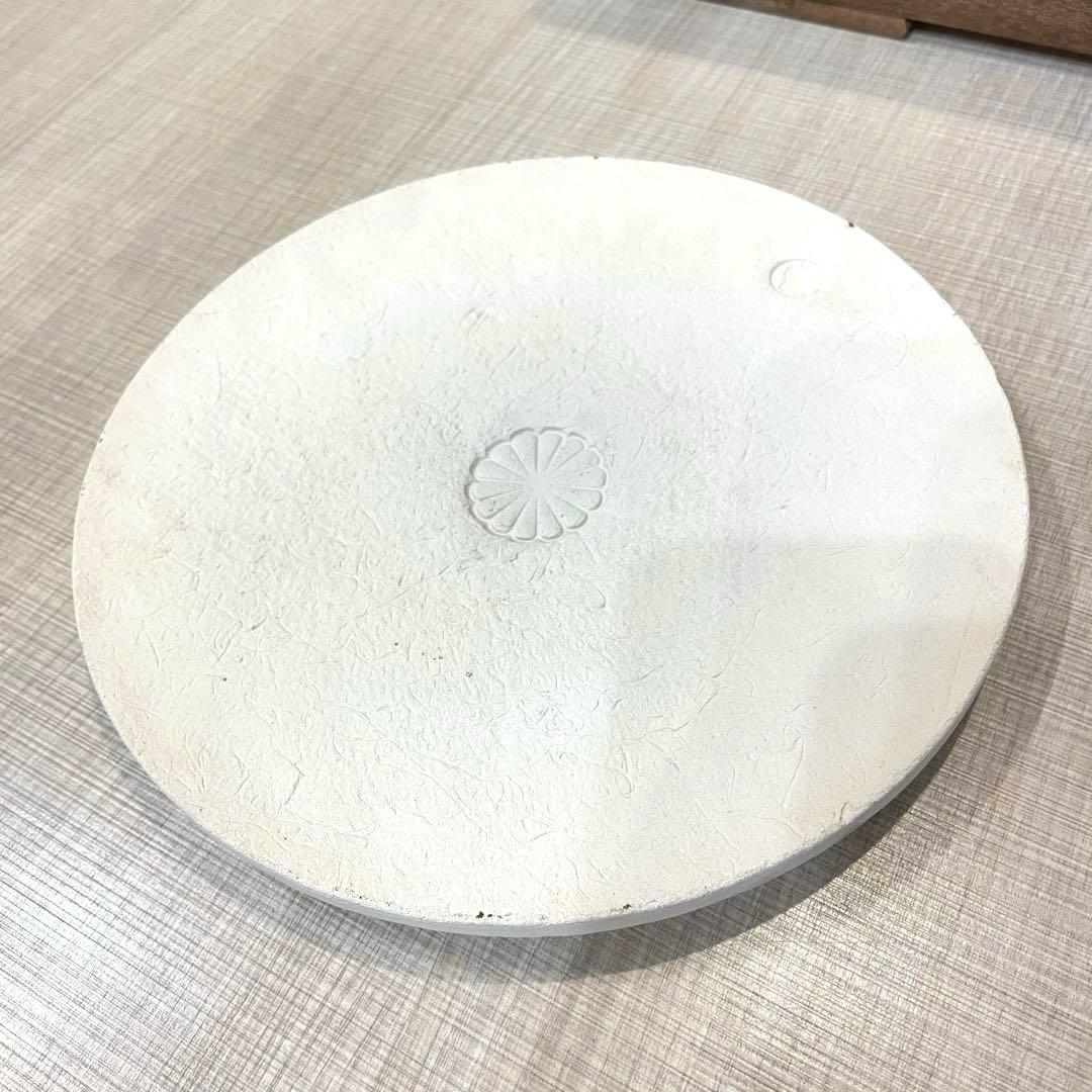 【希少】茶道 置炉 仙徳上入子 炉壇 五徳 銅製内装 炉底瓦付 木製火鉢