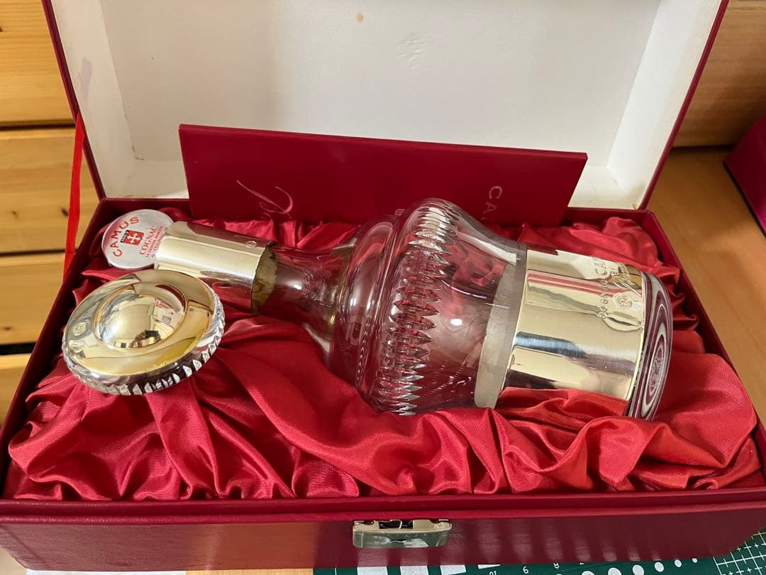 CAMUS カミュ Baccarat バカラ クリスタル 空き瓶