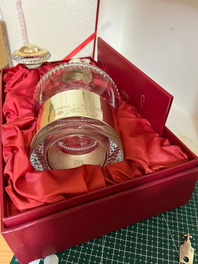 CAMUS カミュ Baccarat バカラ クリスタル 空き瓶