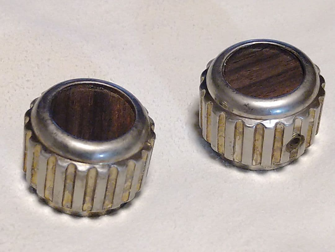 AriaproⅡ PE-1500/1000 V.Tノブ　2個 エイジド加工