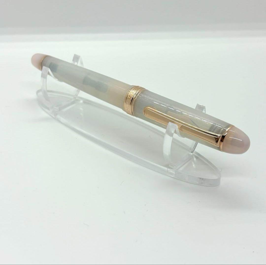 【新品】万年筆　八文字屋オリジナル　初雪　細字F