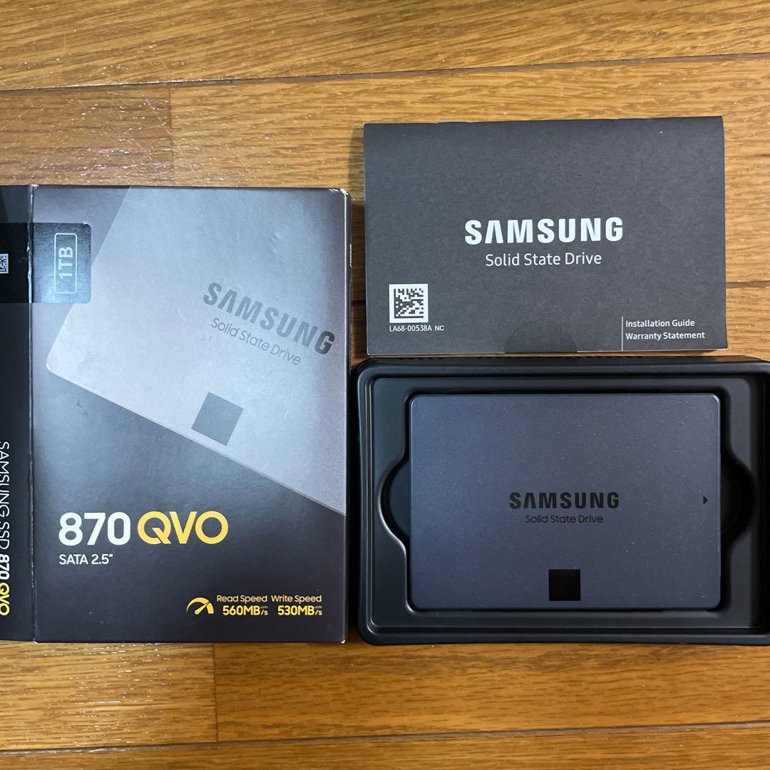 内蔵型SSD samsung ssd 870 qvq