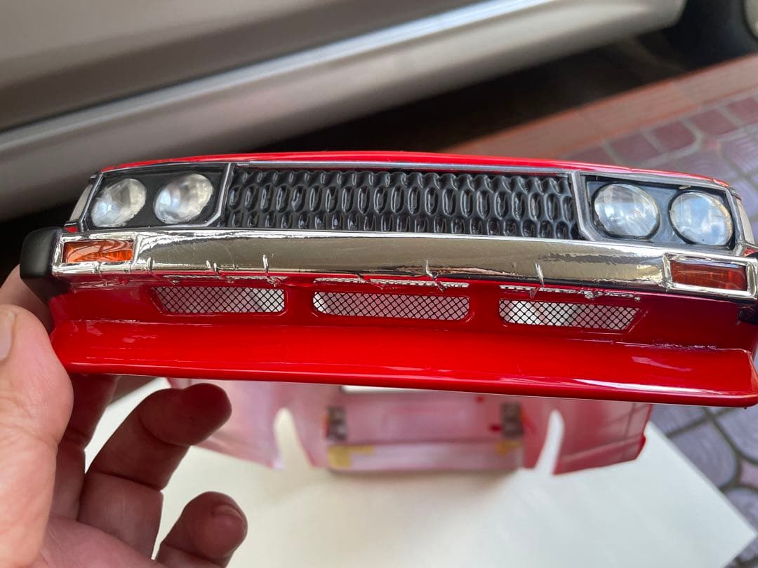 アナベルガトー　パンドラ　カローラバン塗装済みボディ