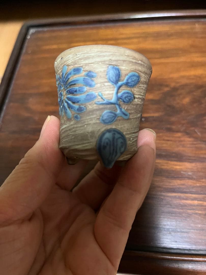 盆栽鉢　陶翠　ミニ盆栽鉢　小品盆栽鉢　ヴィンテージ盆栽鉢