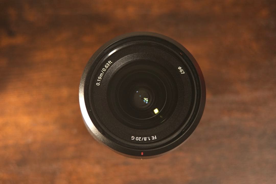 ソニー 単焦点レンズ FE 20mm F1.8 G