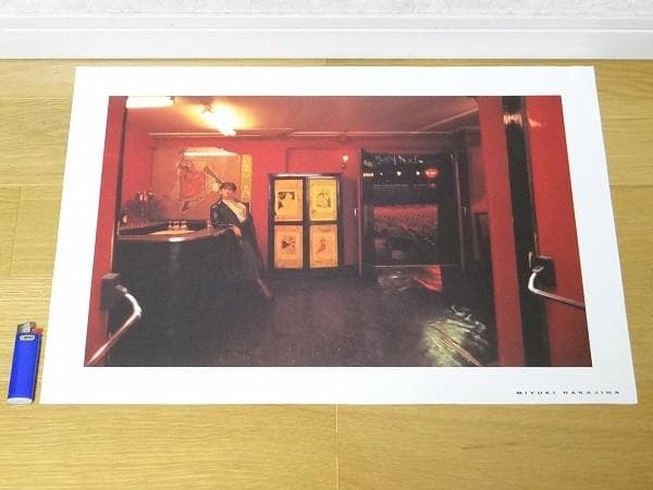 希少 80年代 ビンテージ 中島みゆき ポスター 4枚セット レトロ 当時物