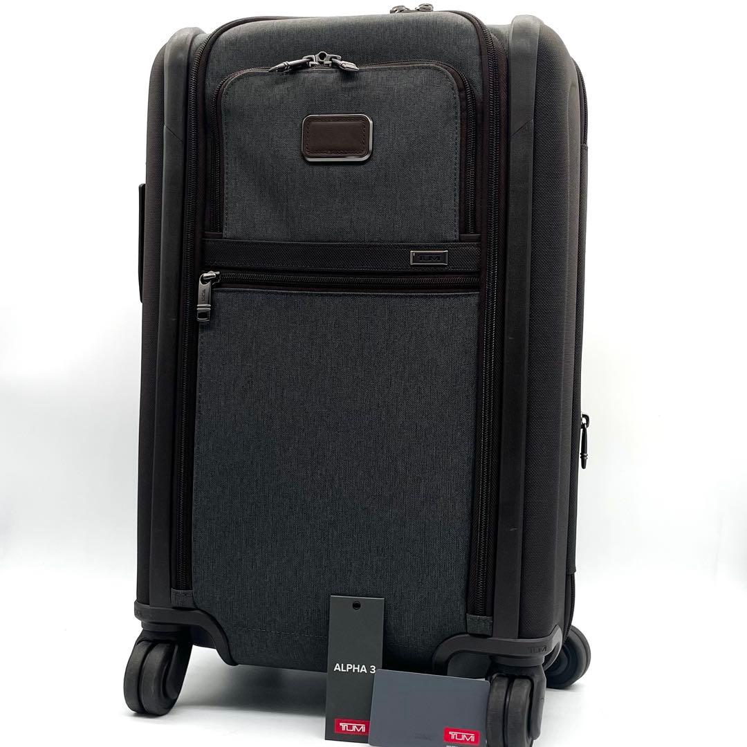 【極美品】トゥミ ALPHA3 インターナショナル デュアル アクセス 4輪