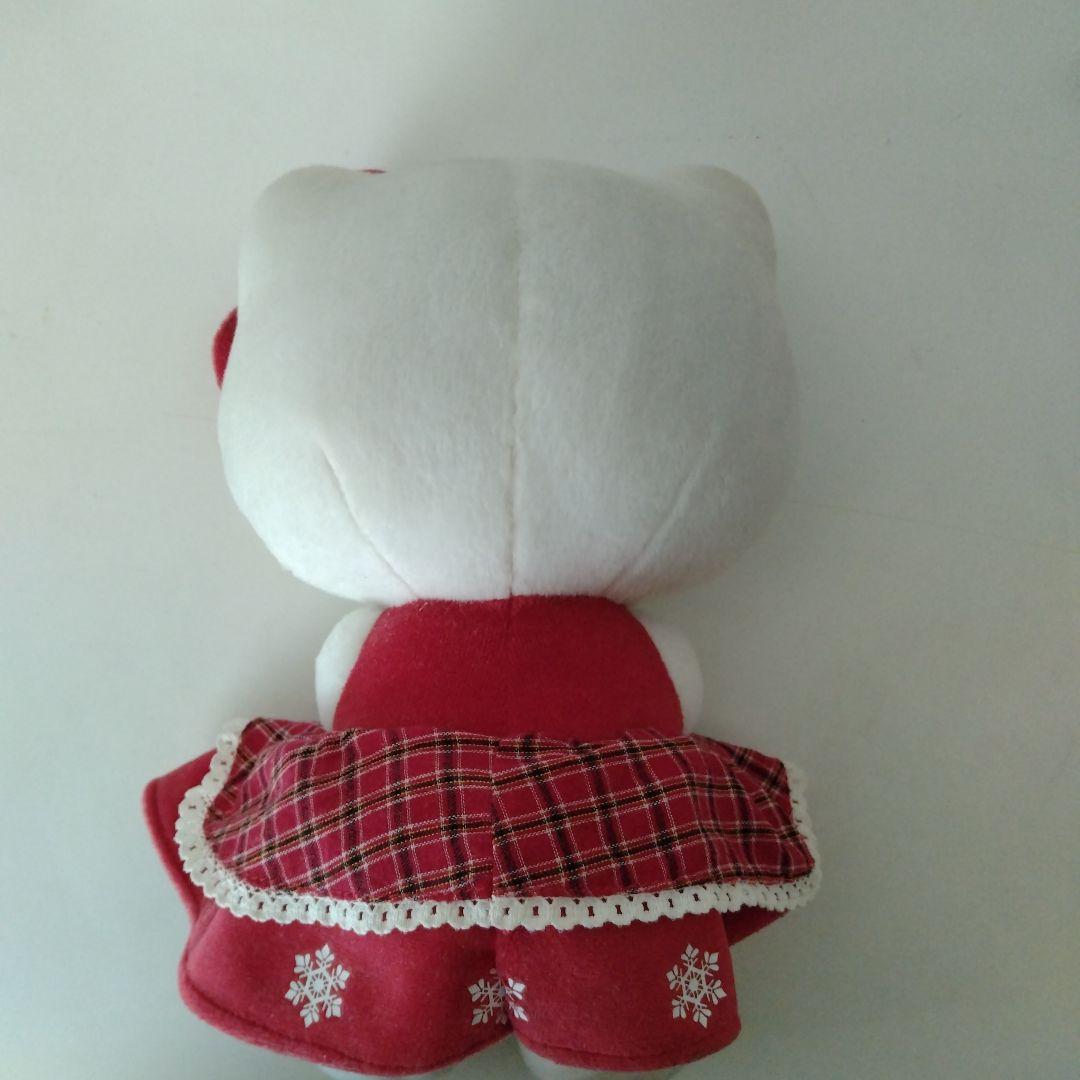 サンリオ　ハローキティ　ポインセチア　ぬいぐるみ　【レア】【レトロ】