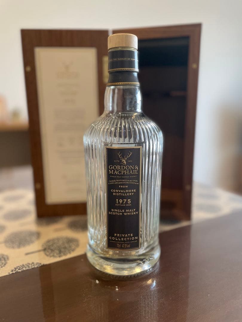 Gordon&MacPhail 1975 ゴードン&マクファイル⭐︎空瓶&化粧箱付