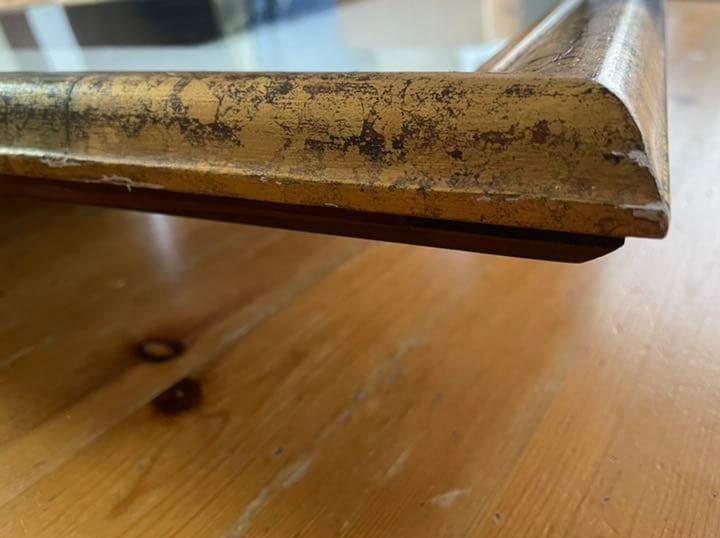 ギー・ジャスパール作品   oil on paper   額装