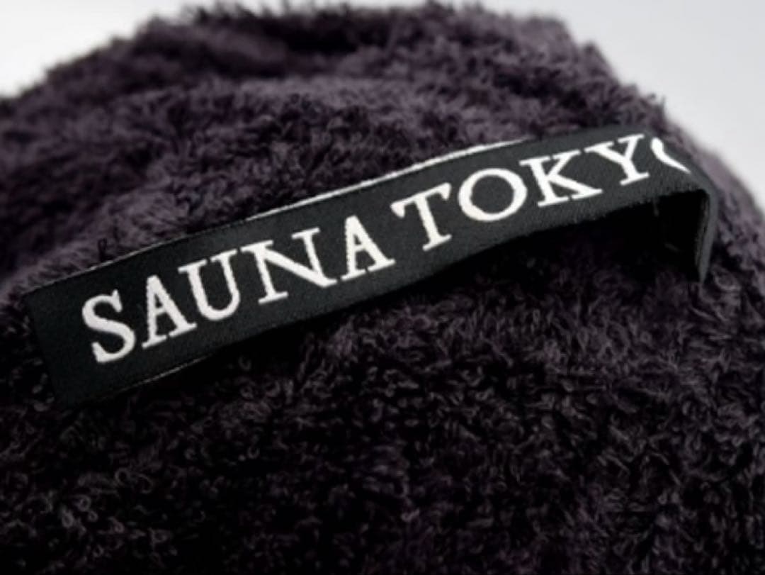 【新品未使用】SAUNA TOKYO サウナハット 黒　ととのん　限定